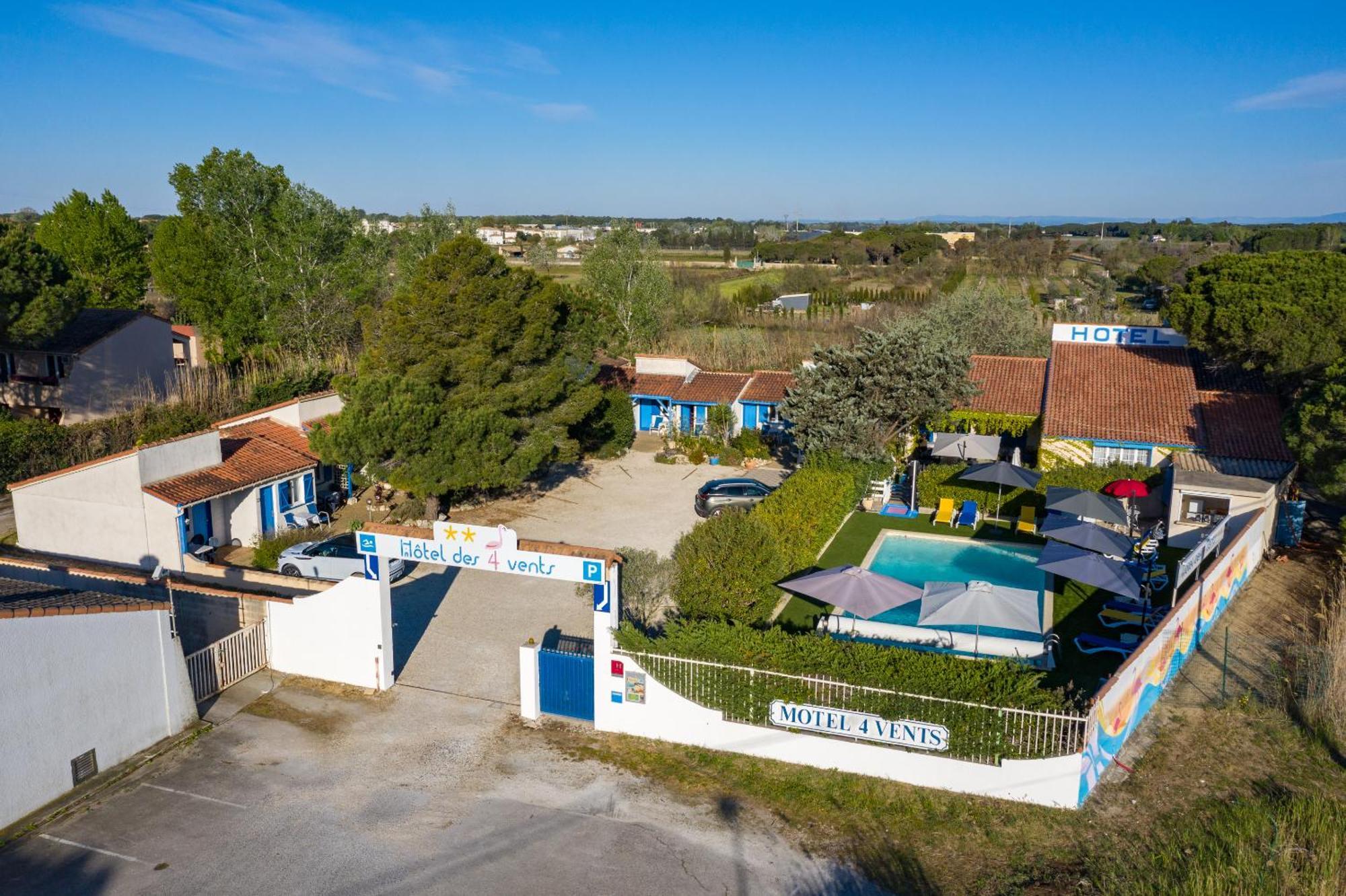 Hotel Des 4 Vents Aigues-Mortes Exterior foto