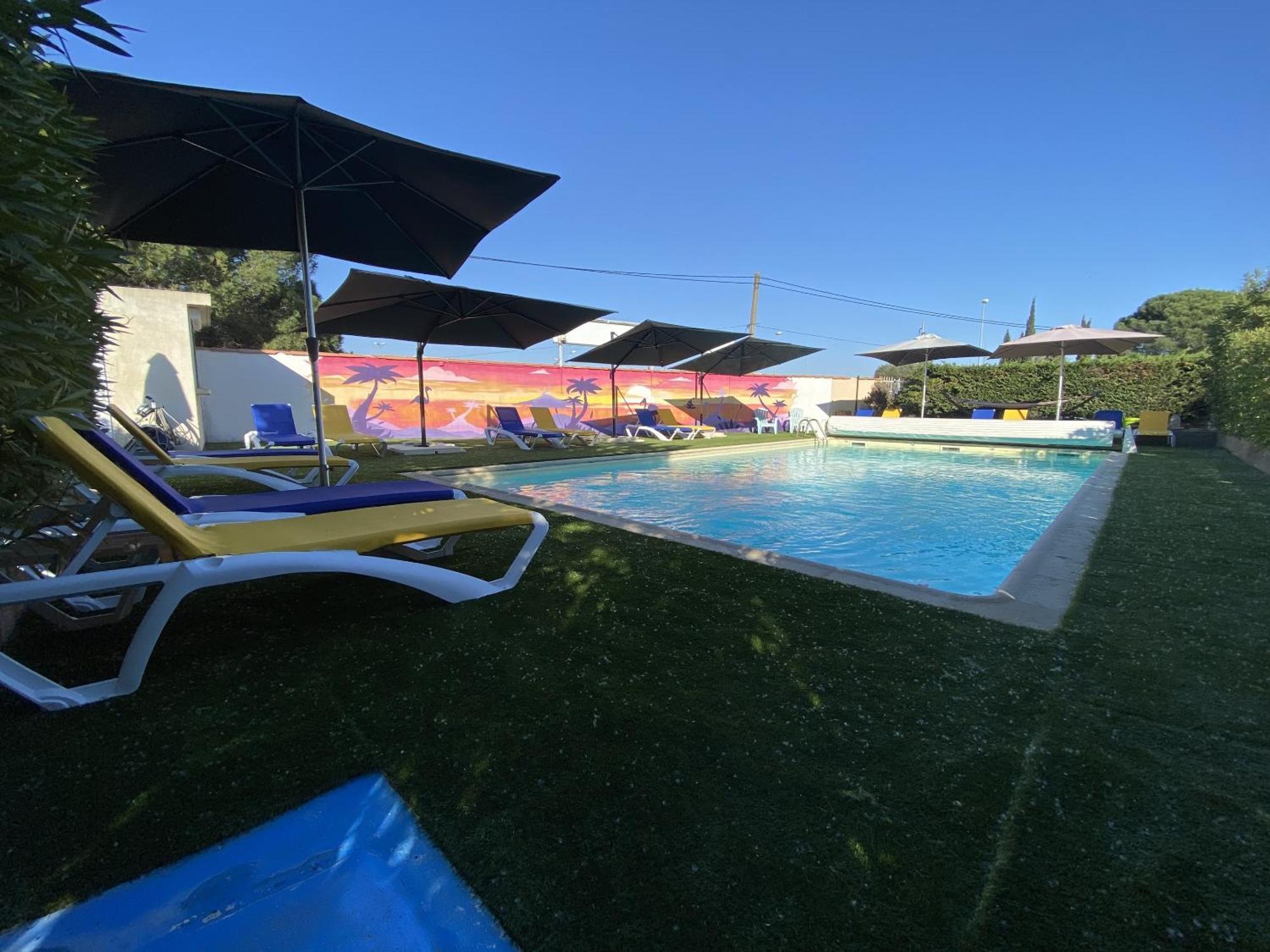 Hotel Des 4 Vents Aigues-Mortes Exterior foto