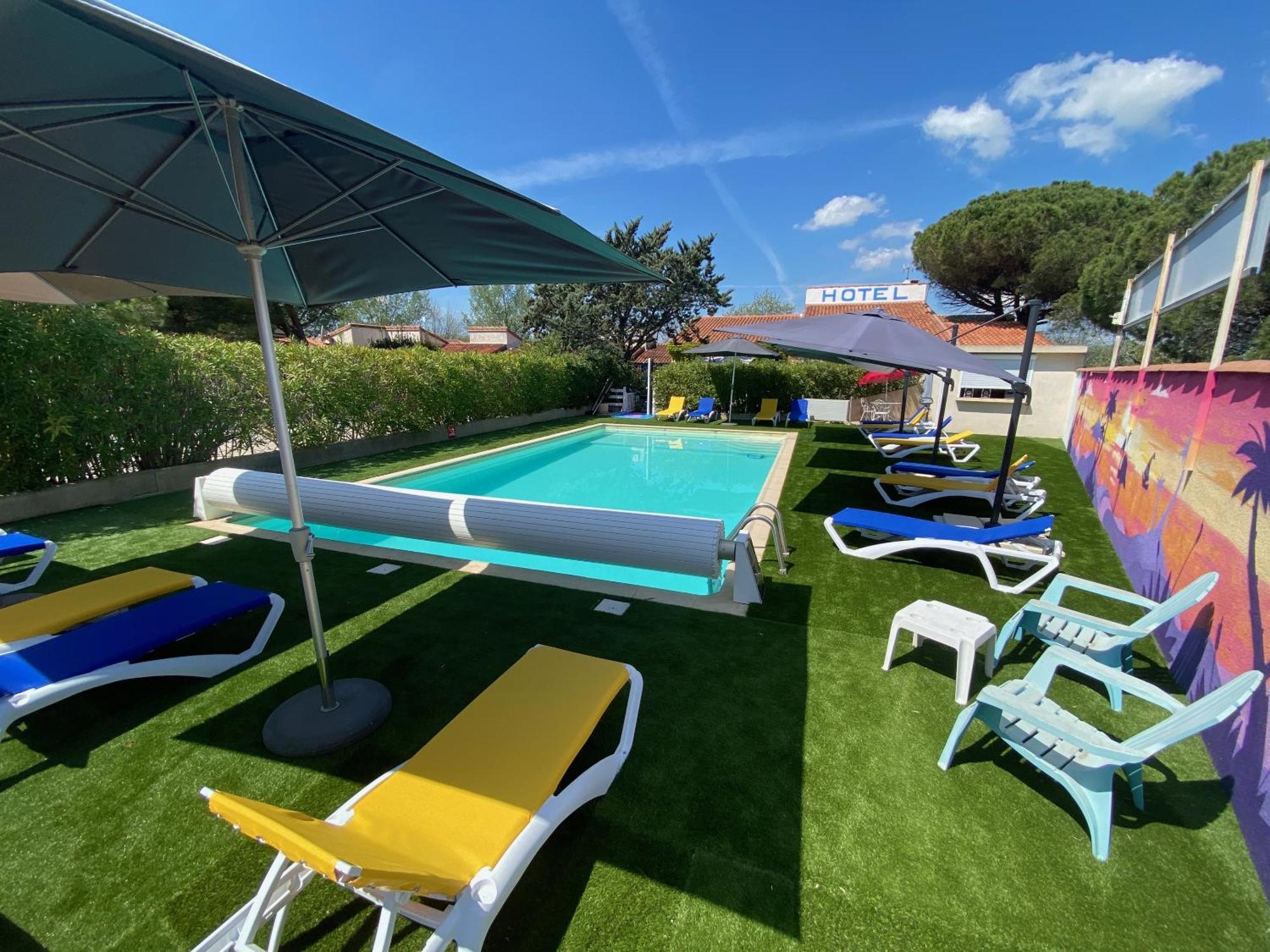 Hotel Des 4 Vents Aigues-Mortes Exterior foto